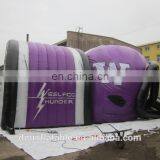 Hot Sale Promotion Oxford Purple Giant Inflatable Football Helmet Sports Tunnel thumbnail-4