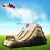Camouflage Pattern Giant Bouncy Castle, Camouflage Slide