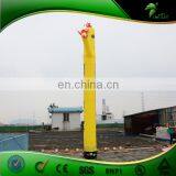 6m Tall Attractive Single Leg Air Dancer / Inflatable Yellow Wing Man For Advertising thumbnail-3