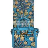 Fashionable African Handbag Matching Wax Fabric Lady Handbags G15121719