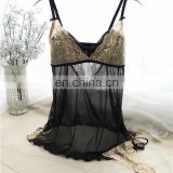 top selling sexy silk lace babydoll lingerie,night dress