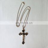 Religious /Cross Dog Tag With Ball Chain thumbnail-1