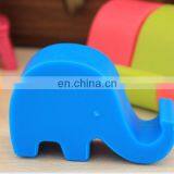 Colorful Cute Mini Elephant Soft Silicone Cell Phone Holder for Phone Stand