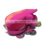 Promotion Cheap Coin Bag Magenta Cute Candy Key Wallet Ladies Silicone Coin Purse Bag thumbnail-7