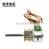 Chihai Motor CHS-GM12-15BY M3 20mm Threaded Shaft 2 Phase 4 Wire Stepper Motor for Robot thumbnail-2