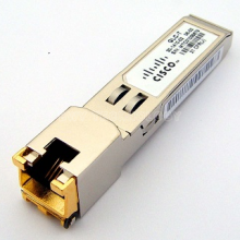 Cisco GLC-T 1000BASE-T SFP Optic Transceiver RJ45 1GB Optical Fiber Mode Fiber Transceiver Module thumbnail-1