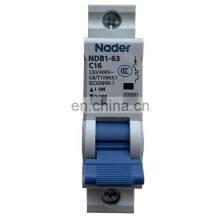 5G Telecom Base Station Circuit Breaker NDB1-63-C63A 2P Nader thumbnail-4