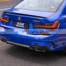 MP Style 3 Series Carbon Fiber Rear Bumper Diffuser for BMW G20 G28 M Sport 2019-2020 thumbnail-3