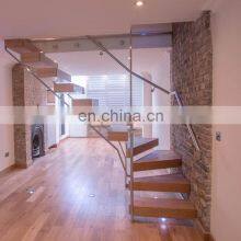 Wooden Staircase /wood Folding Stairs / Build Floating Staircase thumbnail-4