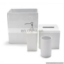 White Color Bathroom Set