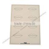 Factory Price Permanent Makeup Tattoo Accessories Practice Skin Lips thumbnail-1