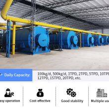 Environmental Waste Plastics Pyrolysis Oil Catalysis Pyrolysis Waste Plastic Recycling Plant Manufacturer thumbnail-3