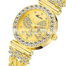 MissFox 2030 Top Luxury Brand Women Watch 18k Gold Silver Ladies Watch Butterfly Design Unique Watch for Women