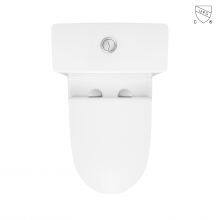 CUPC Certified Bathroom Ceramic One Piece Skirted Elongated Toilet thumbnail-4