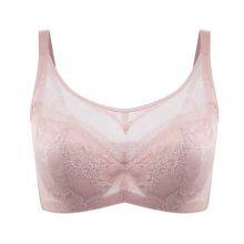 Hot Sale Women's Seamless Bras No Underwire Scalloped Push Up Bras Full Coverage Everyday Bra thumbnail-5
