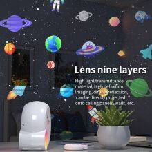 13 in 1 HD Film Galaxy Projector Bluetooth Speaker White Noise Home Planetarium With Remote Control Desk Lamp For Kids Bedroom thumbnail-5