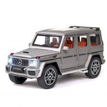 New Product G63 1:24 Scale Model Cars 6 Open Door Diecast Metal Toy Cars for Children thumbnail-2