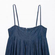 Spring New Women's Clothing European and American Style Fashionable Simple Denim Short Dress thumbnail-2