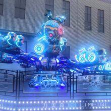 Amusement Park Ride New Mars Warrior Star Flighter thumbnail-2