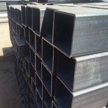 High Quality Raw Materials Hollow Black Square Tube Firm Hard Carbon Steel Erw Pipe thumbnail-1