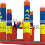 Inflatable Five Pillars Bungee thumbnail-1