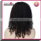 Qingdao Kinky Curly u Part Wig for Black Women Indian Virgin Hair Machine Made thumbnail-2