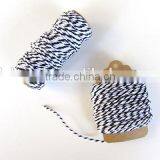 Baker's Twine - Black & White Cotton Baker's Twine 10 Meters 12 Ply