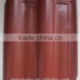 Iron oxide red matt roof tiles natural red clay roof tiles