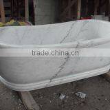 White Marble Stone Bathtub for Sale
