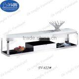 Fashion White Stone Top Metal Frame TV Stand TV-822# thumbnail-1