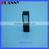 UV BLACK EMPTY SQUARE LIPSTICK CONTAINER WITH MIRROR FOR MAKEUP thumbnail-3