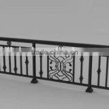 Top Sale Square Tube Wrought Iron Balcony Railing Design