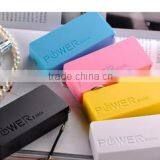 High Efficiency New 2600mAh Perfume Mini Power Bank Li-Polymer Battery Pack For Cellphones