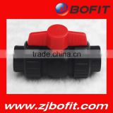 Professional supplier pe pipe fitting ball valve made in china