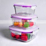 hot sale high quality glass storage container