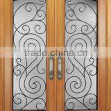 Double American Design Iron Doors Exterior DJ-S9052MWA