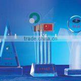 Supplier Custom High Quality Clear Acrylic World Cup Soccer Trophy With Various Size thumbnail-1