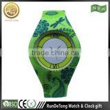 Fashion Mature Ladies Silicone Wrapped Japan Movt Wrist Watch thumbnail-1