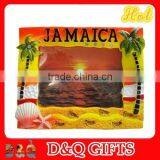 Resin Souvenir Photo Frame With Jamaica Style thumbnail-1