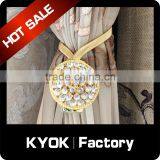 KYOK Luxurious Curtain Tieback Pairs, Aluminum Curtain Buckle Wholesale, thumbnail-6