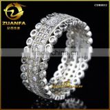 Silver Cubic Zirconia CZ ring