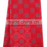 CL17-62 New Year Promotion Design Swiss Cotton Lace With Stone for Wedding Dress Woman Dress Girl Dress Cord Cotton Voile Lace thumbnail-6