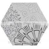 100*200*175mm Hexagon Tile Kitchen Bathroom Mosaic Tile Porcelain Floor Tile thumbnail-1