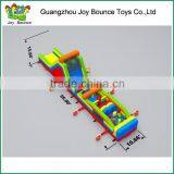 Cheap Commercial Inflatable Obstacle Course With Big Slide for Sale