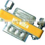 D-SUB 9pin Male to Female Mini Gender Charger Adapter thumbnail-1