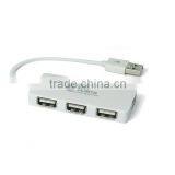 Slim Mini Desgin 4 Ports USB 2.0 HUB thumbnail-1