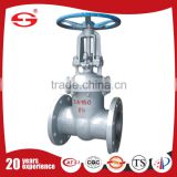 DN80 water a351 cf8m butt weld gate valve of 700mm in the low pressure