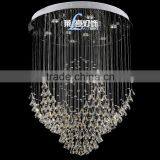 Modern Acrylic Crystal Diamond Chandelier Lustre Boul Diamant 92034 thumbnail-2