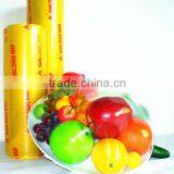 Small Rolls High Clear Anti-fog Pvc Cling Film for Fruit thumbnail-1