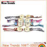Fashion National Style Handmade Multi Color Woven Braid Women Watches Bracelet Watches thumbnail-4